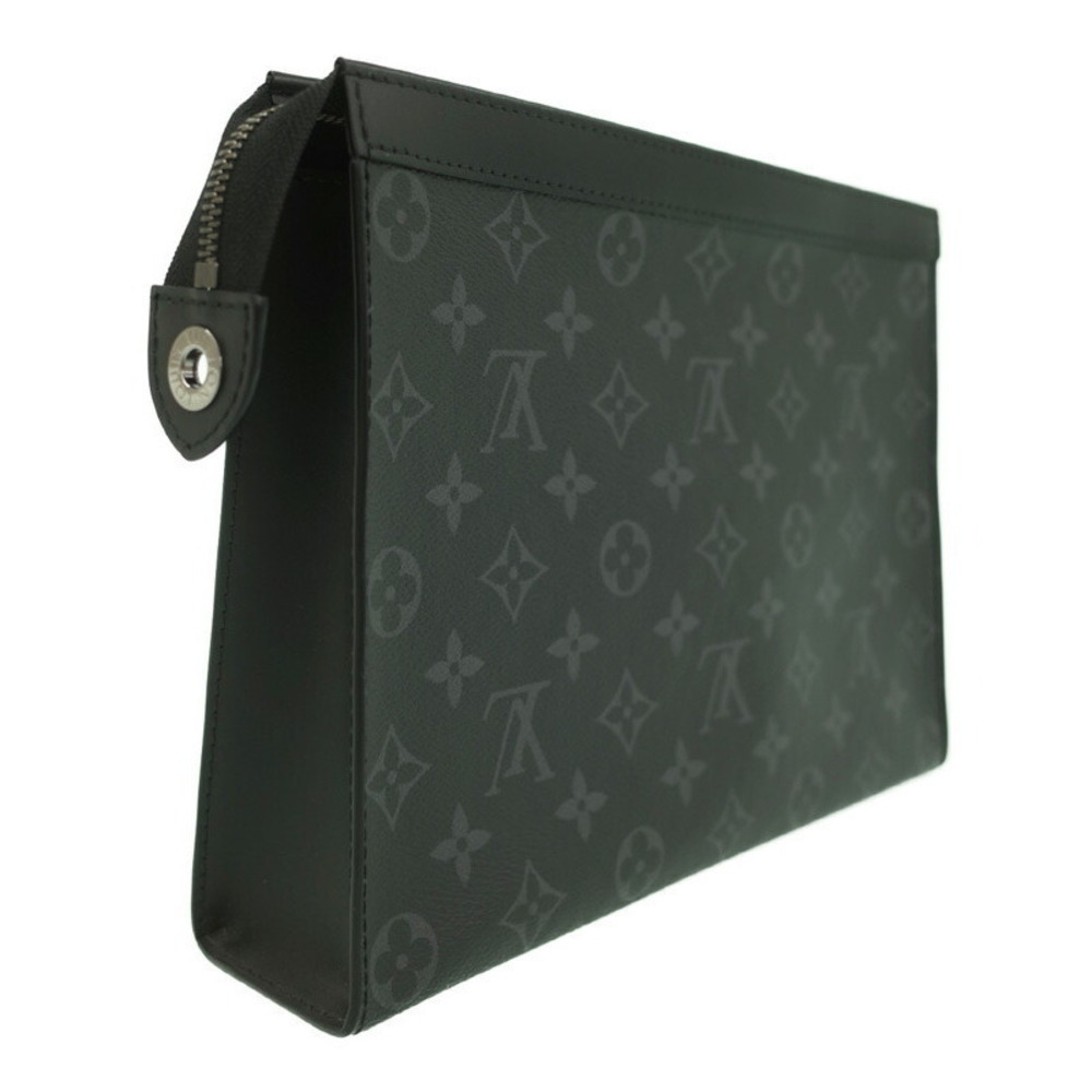 Louis Vuitton Eclipse Black Bag Monogram Pochette Shoulder Voyage